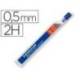 Minas Staedtler Mars Micro 0,5 mm 2H grafito Tubo con 12 unidades