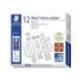 Minas Staedtler Mars Micro 0,5 mm B grafito Tubo con 12 unidades