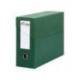 Archivador con tapa Pardo Folio color Verde 390x270x115 mm