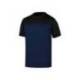 Camiseta manga corta Deltaplus color azul de talla L