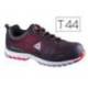 Zapatos de seguridad de Poliuretano marca DeltaPlus Negro y Rojo talla 44