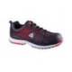 Zapatos de seguridad de Poliuretano marca DeltaPlus Negro y Rojo talla 44