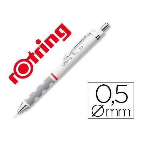 PORTAMINAS ROTRING TIKKY 0,5 MM BLANCO