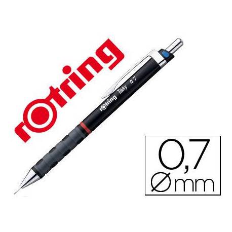 Portaminas Rotring Tikky trazo de 0,7 mm Negro