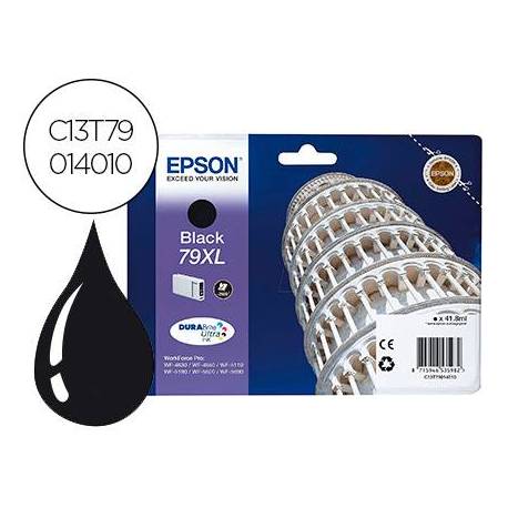CARTUCHO INK-JET EPSON 79XL COLOR NEGRO C13T79014010