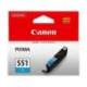 Cartucho Canon CLI-551 Pixma color Cian 6509B001
