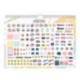 PLANNING MENSUAL LIDERPAPEL TEENS 2027 440X320 MM CON PEGATINAS LOMO ENGOMADO PAPEL 128 G