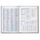 AGENDA OFICINA LIDERPAPEL 2027 ENCUADERNADA CRETA DIA PAGINA 170X240 MM BILINGUE 70G PAPEL FSC BURGUNDY
