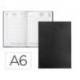 AGENDA OFICINA LIDERPAPEL 2027 ENCUADERNADA CORFU DIA PAGINA A6 BILINGUE 60G PAPEL FSC BLACK
