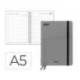 AGENDA OFICINA LIDERPAPEL 2027 ENCUADERNADA ELASTIC POCKET COLLECTION DIA PAGINA A5 BILINGUE 70G PAPEL FSC