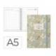 AGENDA OFICINA LIDERPAPEL 2027 ENCUADERNADA FANTASY ELEGANT DIA PAGINA A5 BILINGUE 70G PAPEL FSC DESIGN