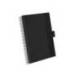 AGENDA OFICINA LIDERPAPEL 2027 ESPIRAL CORPORATE A DIA PAGINA A5 BILINGUE 70G PAPEL FSC BLACK
