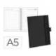AGENDA OFICINA LIDERPAPEL 2027 ENCUADERNADA CORPORATE A DIA PAGINA A5 BILINGUE 70G PAPEL FSC BLACK