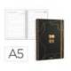 AGENDA OFICINA LIDERPAPEL 2027 ESPIRAL PERISSA DIA PAGINA A5 BILINGUE 80G PAPEL FSC DESIGN 1