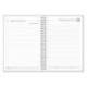 AGENDA OFICINA LIDERPAPEL 2027 ESPIRAL OLBIA DIA PAGINA A5 BILINGUE 60G PAPEL FSC DESIGN 1