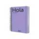 AGENDA OFICINA LIDERPAPEL 2027 ESPIRAL CLASSIC SEMANA VISTA A6 BILINGUE 70G PAPEL FSC DESIGN 5