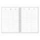 AGENDA OFICINA LIDERPAPEL 2027 ESPIRAL CLASSIC SEMANA VISTA A5 BILINGUE 70G PAPEL FSC DESIGN 5