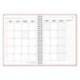 AGENDA OFICINA LIDERPAPEL 2027 ESPIRAL BASIC DIA PAGINA A6 BILINGUE 60G PAPEL FSC DESIGN 6