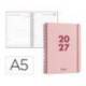 AGENDA OFICINA LIDERPAPEL 2027 ESPIRAL BASIC DIA PAGINA A5 BILINGUE 60G PAPEL FSC DESIGN 6