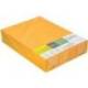 PAPEL COLOR LIDERPAPEL DIN A4 80 GR NARANJA NEON PAQUETE DE 500 HOJAS