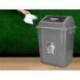 Papelera Q-Connect plastico de 58 litros