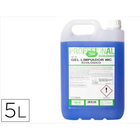 LIMPIADOR WC ZORKA GEL ECOLOGICO GARRAFA 5 LITROS