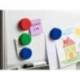 IMAN PARA SUJECION Q-CONNECT IDEAL PARA PIZARRAS MAGNETICAS 25 MM COLORES SURTIDOS CAJA DE 4 UNIDADES