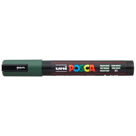 ROTULADOR UNI POSCA 1,8 - 2,5MM PC-5M VERDE INGLES