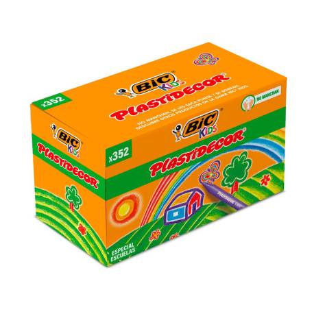 Lapices cera Plastidecor 352 unidades