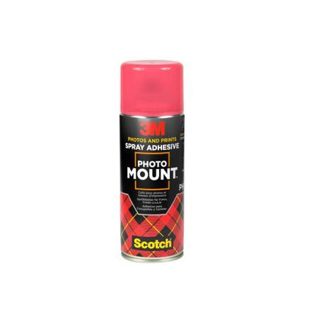 Pegamento 3M en spray photo mount adhesivo permanente. Bote 400 ml