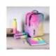 ESTUCHE PORTATODO MILAN CUADRADO 2 CREMALLERAS SUNSET 210X85X61 MM