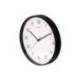 RELOJ MAUL DRIP DE PARED REDONDO 30 CM DIAMETRO CUARZO MARCO NEGRO