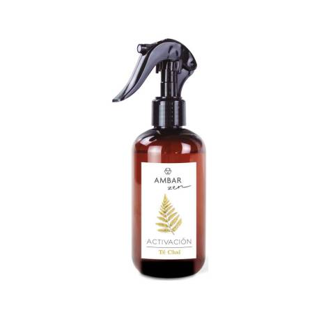 AMBIENTADOR AMBAR ZEN ACTIVACION TE CHAI BOTE PULVERIZADOR DE 225 ML