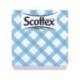 SERVILLETA SCOTTEX ESTILO DECORADA 1 CAPA 30X30 CM PAQUETE DE 64 UNIDADES