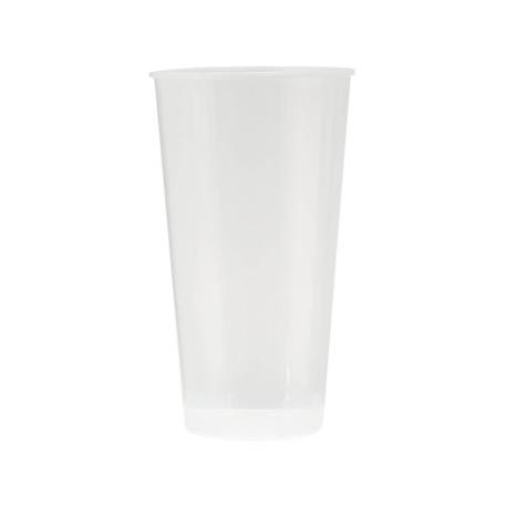 VASO DE PLASTICO REUTILIZABLE TRANSPARENTE 400 ML PAQUETE DE 10 UNIDADES