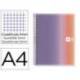 CUADERNO ESPIRAL MIQUELRIUS DIN A4 80 HOJAS 90 GR CUADRO 5 MM TAPA FORRADA AURORA PROVENCE