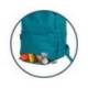 MOCHILA ESCOLAR OXFORD B-OUT COLOR AGUA 420X300X200 MM