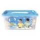 PLASTILINA JOVI MY FIRST BABY SUPER BLANDA 38 G BAUL CON 20 UNIDADES COLORES SURTIDOS + 9 SELLOS MADERA SURTIDOS