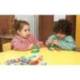 PLASTILINA JOVI MY FIRST BABY SUPER BLANDA 38 G BAUL CON 20 UNIDADES COLORES SURTIDOS + 9 SELLOS MADERA SURTIDOS