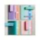 CUADERNO ESPIRAL MIQUELRIUS DIN A4 120 HOJAS 70 GR CUADRO 5 MM TAPA POLIPROPILENO AURORA SANTORINI