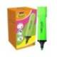 ROTULADOR BIC FLAT FLUORESCENTE VERDE NEON CAJA DE 12 UNIDADES