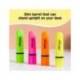 ROTULADOR BIC FLAT FLUORESCENTE VERDE NEON CAJA DE 12 UNIDADES