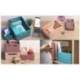 CAJA MULTIUSOS EXACOMPTA SMART CASE DIN A5+ PLASTICO RECICLADO PLEGABLE COLOR ROSA VIEJO 275X40X190 MM