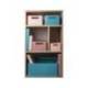 CAJA MULTIUSOS EXACOMPTA SMART CASE DIN A5+ PLASTICO RECICLADO PLEGABLE COLOR ROSA VIEJO 275X40X190 MM