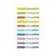 ROTULADOR GIOTTO TURBO SOFT BRUSH PASTEL PUNTA DE PINCEL CAJA DE 10 UNIDADES COLORES SURTIDOS