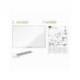 PIZARRA BLANCA NOBO ESSENCE ACERO VITRIFICADO MAGNETICA 900X600 MM