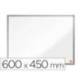 PIZARRA BLANCA NOBO ESSENCE ACERO VITRIFICADO MAGNETICA 600X450 MM
