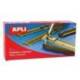 ENCUADERNADOR FASTENER DORADO APLI CAJA DE 50 UNIDADES