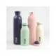 BOTELLA PORTALIQUIDOS MILAN ACERO INOXIDABLE TERMO COLOR ROSA 591 ML