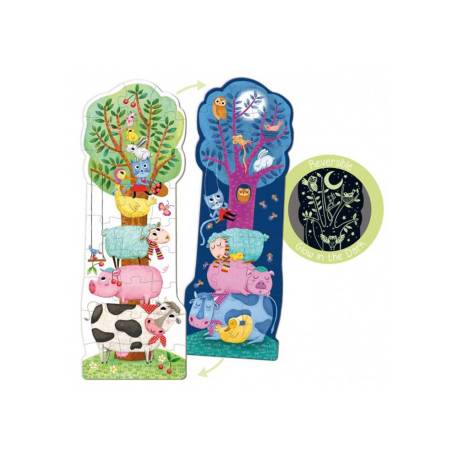 PUZLE GOULA XXL 27 PIEZAS DIA Y NOCHE REVERSIBLE